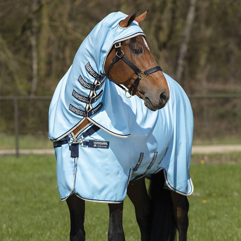 horseware mosquito anti -insect, insect, horsepower, breathable, comfortable, cool, non -net eye horse hoods 8219081