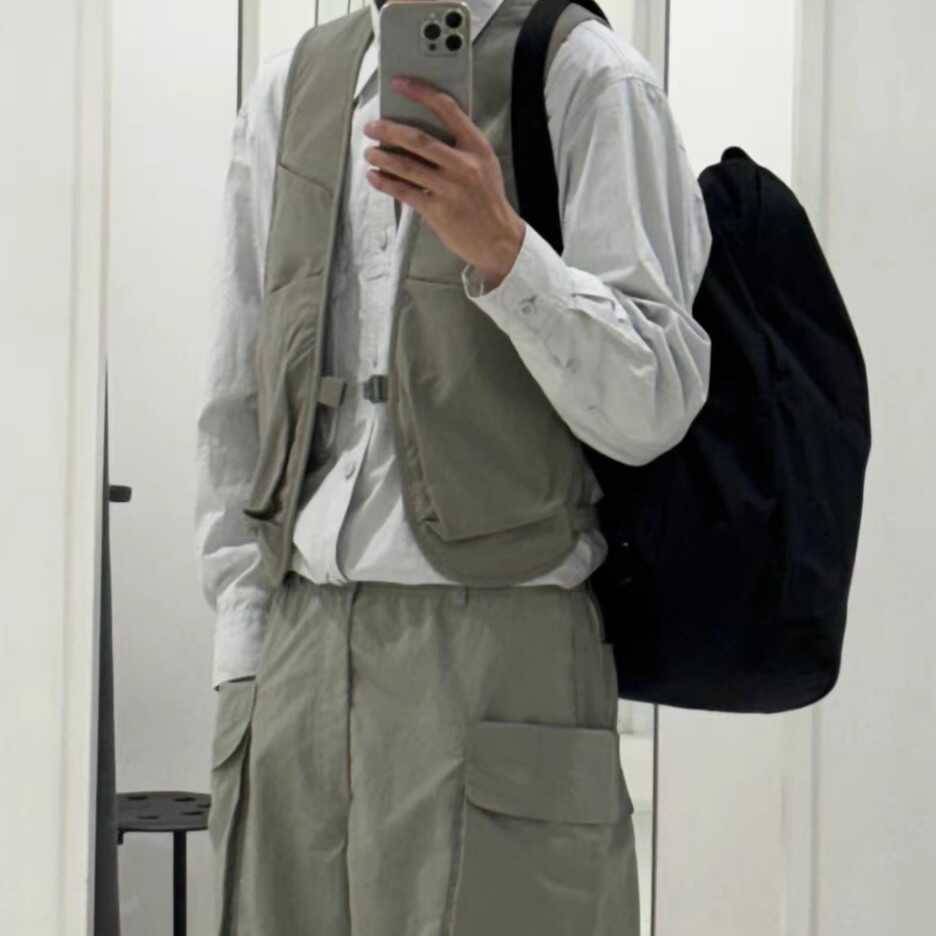 Fried!Test room 2024 Spring and summer men's clothing and women's casual workpiece vest vest 467164