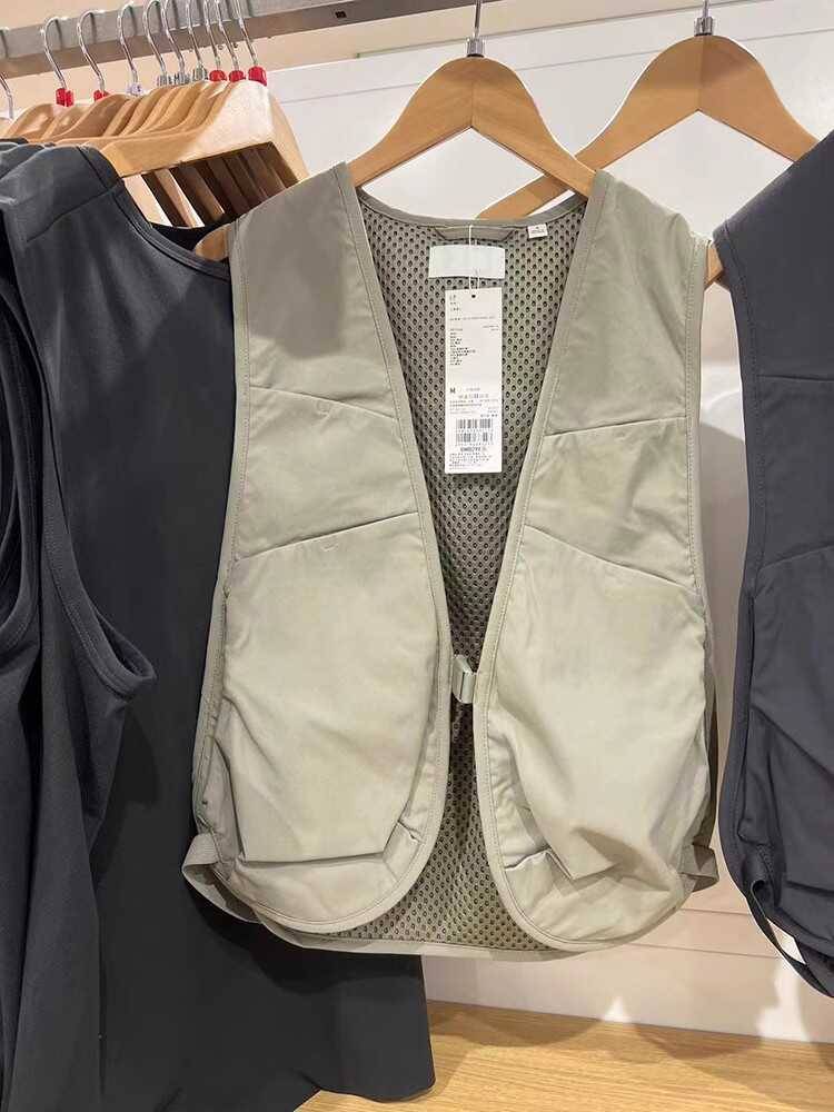 Fried!Test room 2024 Spring and summer men's clothing and women's casual workpiece vest vest 467164