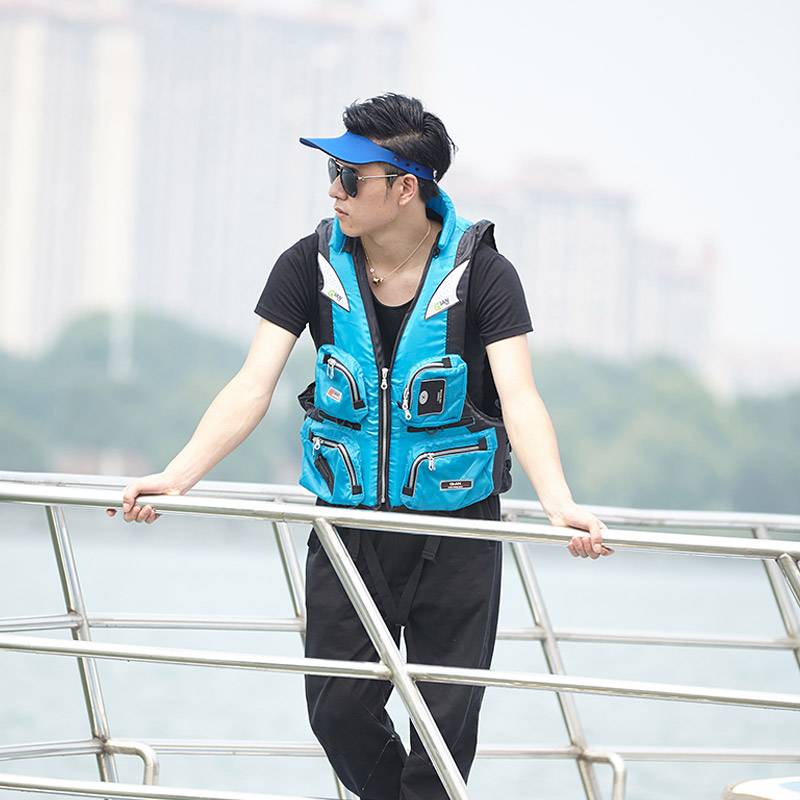Professional adult life jacket Fishing vest portable swimming vest ship use large buoyant rock fish fishing life jacket