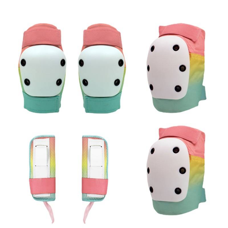 Cuke Butterfly Skaters Six Sets Ski Ski Anti -knee Kneeling A full set of wheel skate equipment adult children flat