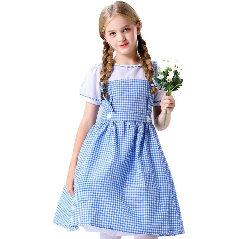 European medieval civilian clothing boys and girls, poor, play clothes, girls sell small boys European and American clothing
