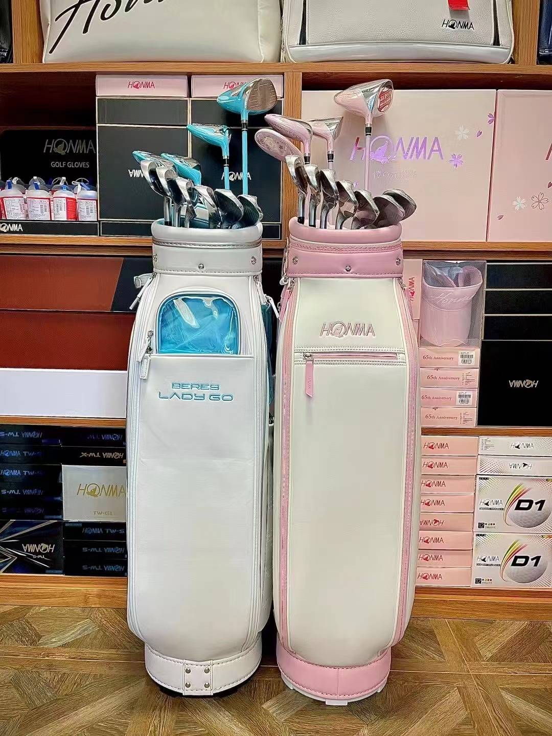Honma Japan 65th Anniversary Edition Tiffany Blue Limited Edition Sakura Dance Sakura Limited Ladies Kry
