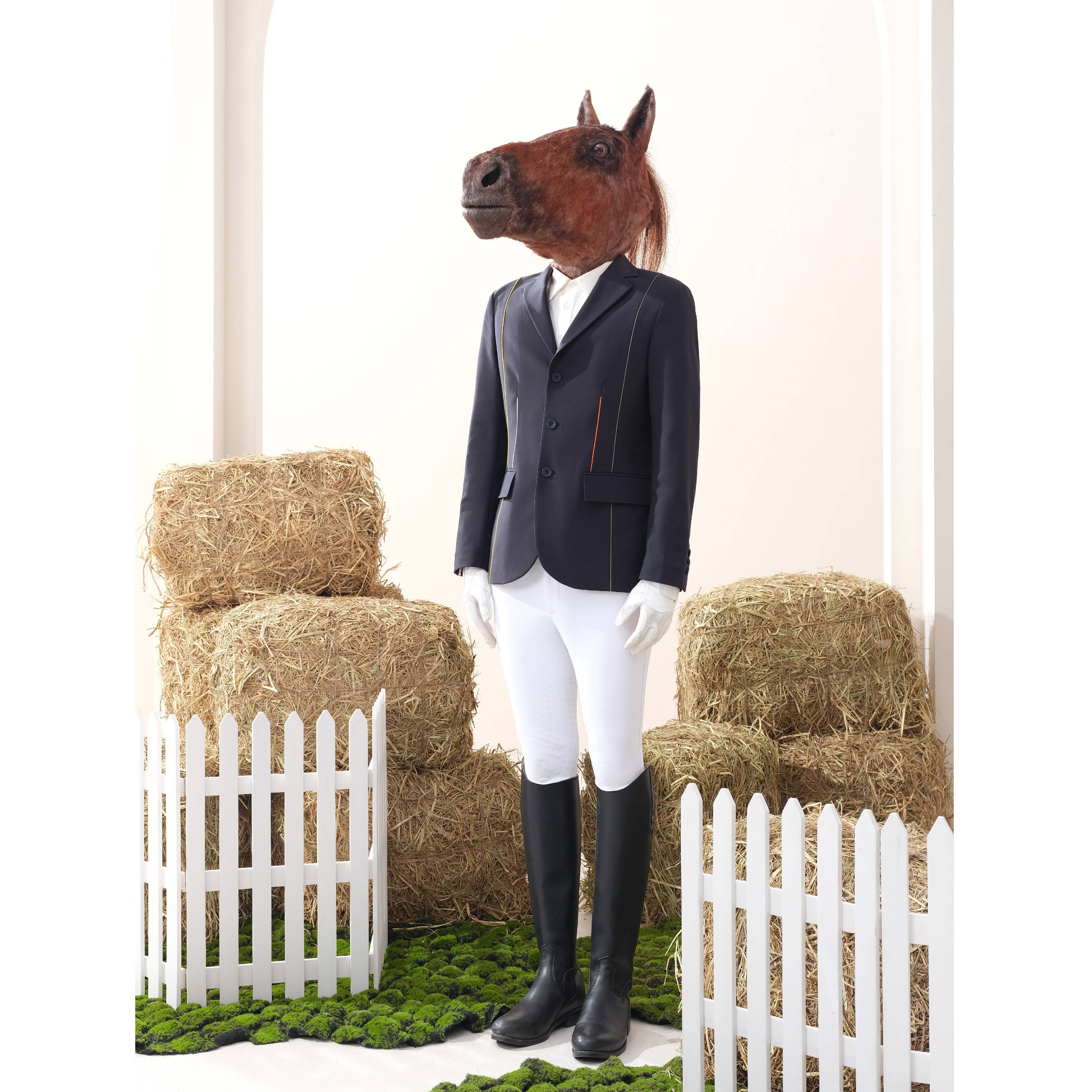 AYM Love Horse | POP series men's contrasting knight service equestrian competition professional suit jacket | Pre -sale