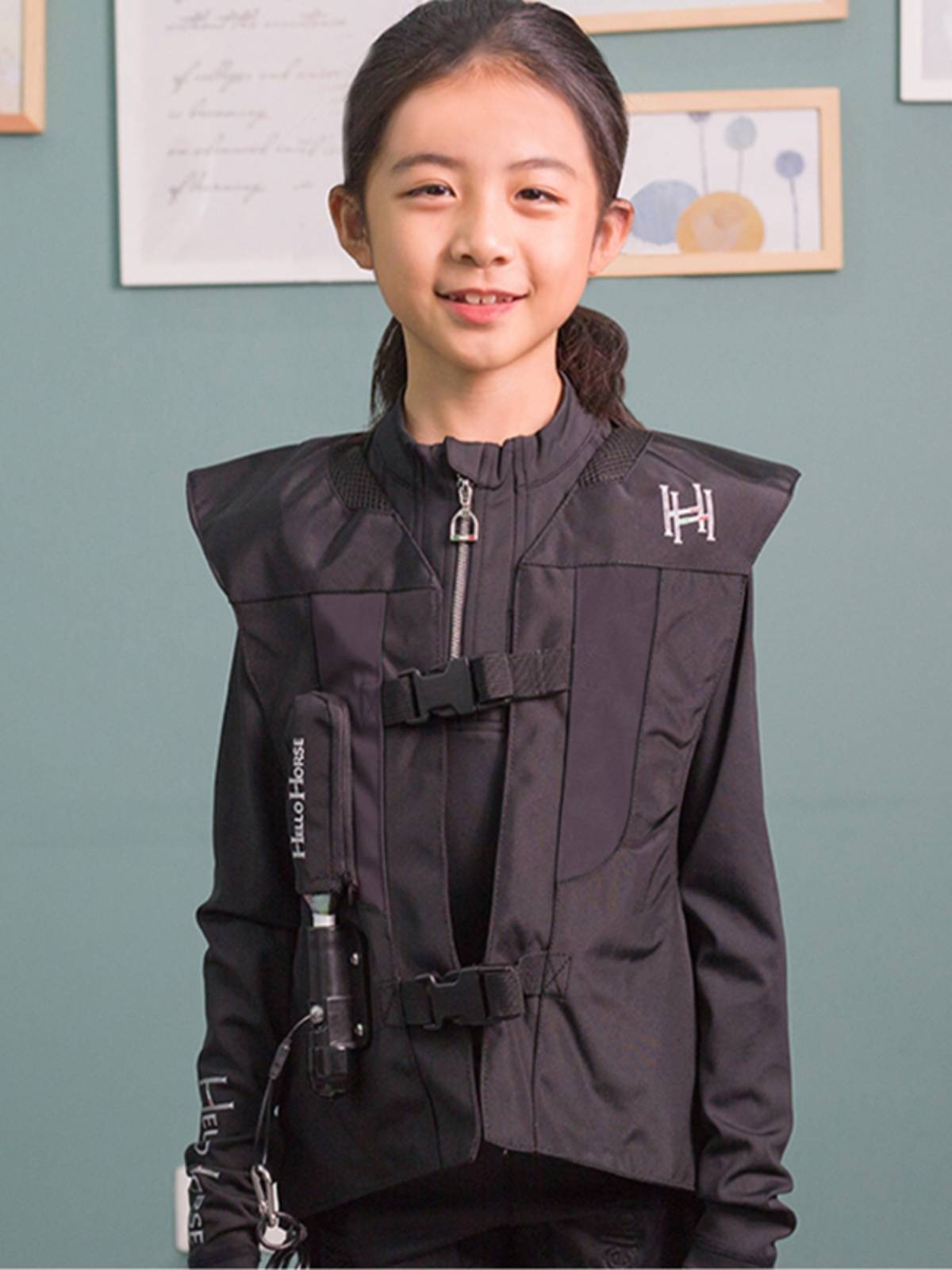 HelloHorse Equestrian Anti -Armor Armor Riding Protective Vests Elastic Vests Passion -breathable Men and Children