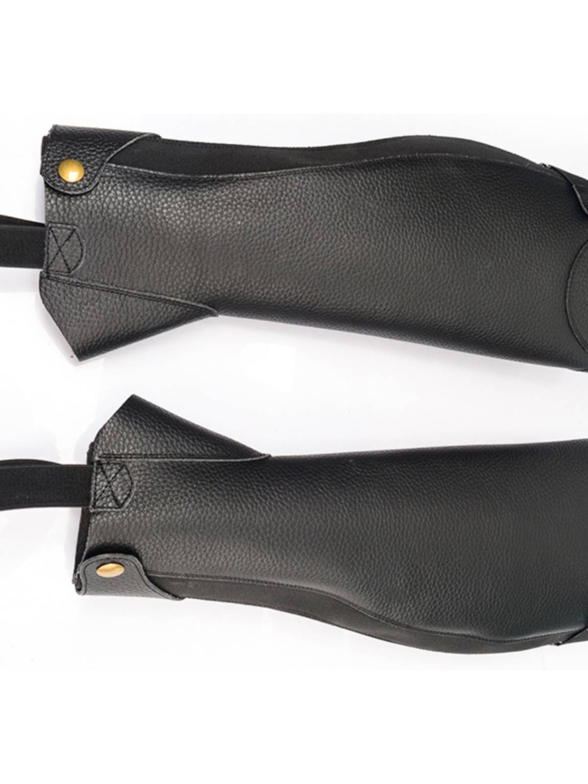 True leather horse riding training competition Chabus men and women, children's equipment adult equipment knight -loaded equestrian legs