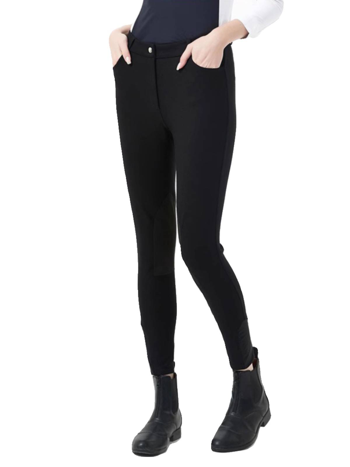 Professional equestrian horse pants adult men's four seasons Knight equipment horse riding competition non -slip and wear -resistant semi -paste pimple