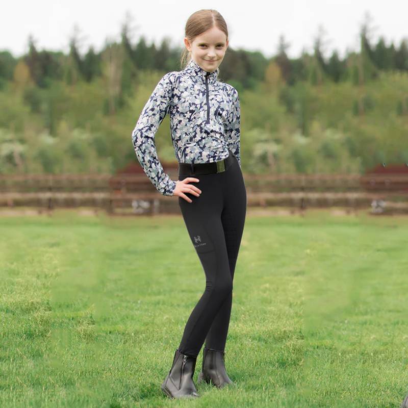Hello horse equestrian pants children's riding pants equestrian pants pants full silicon glue spring and summer equestrian clothing