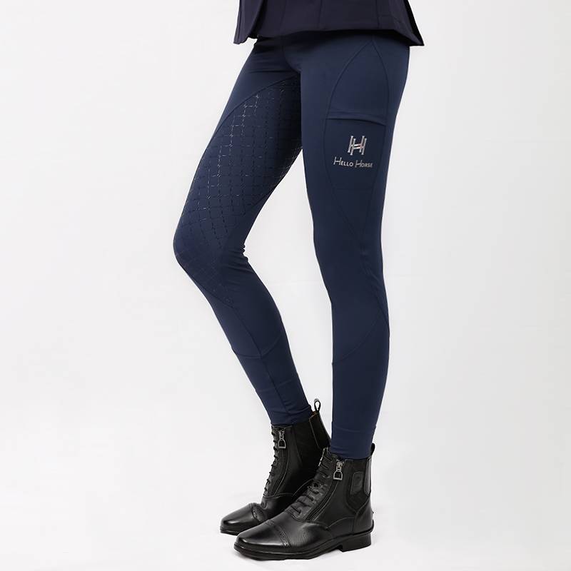 Hello horse equestrian pants children's riding pants equestrian pants pants full silicon glue spring and summer equestrian clothing