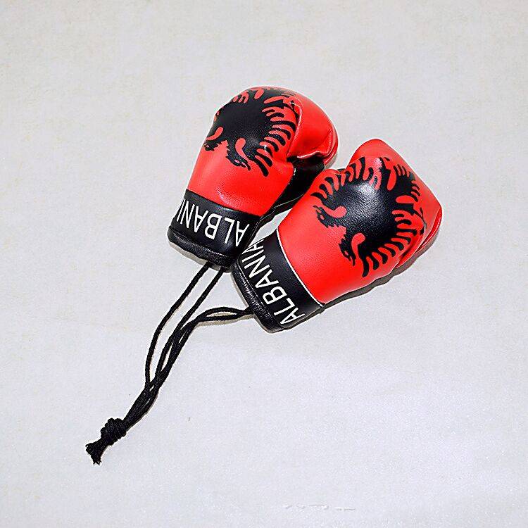 Two red gloves