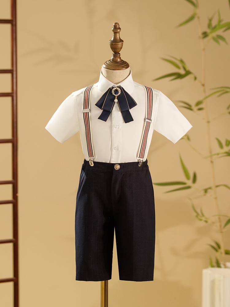 Children's suit suit boys dress flower girl walking show tide, the vest, the little boy hosted the suit piano performance suit
