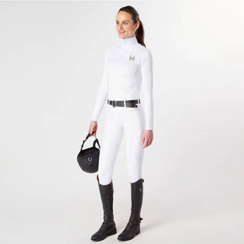 Hello Horse Equestrian Women's Equestrian Equipment Equipment Equipment Equipment Training Long -sleeved T -shirt Children's Jacket