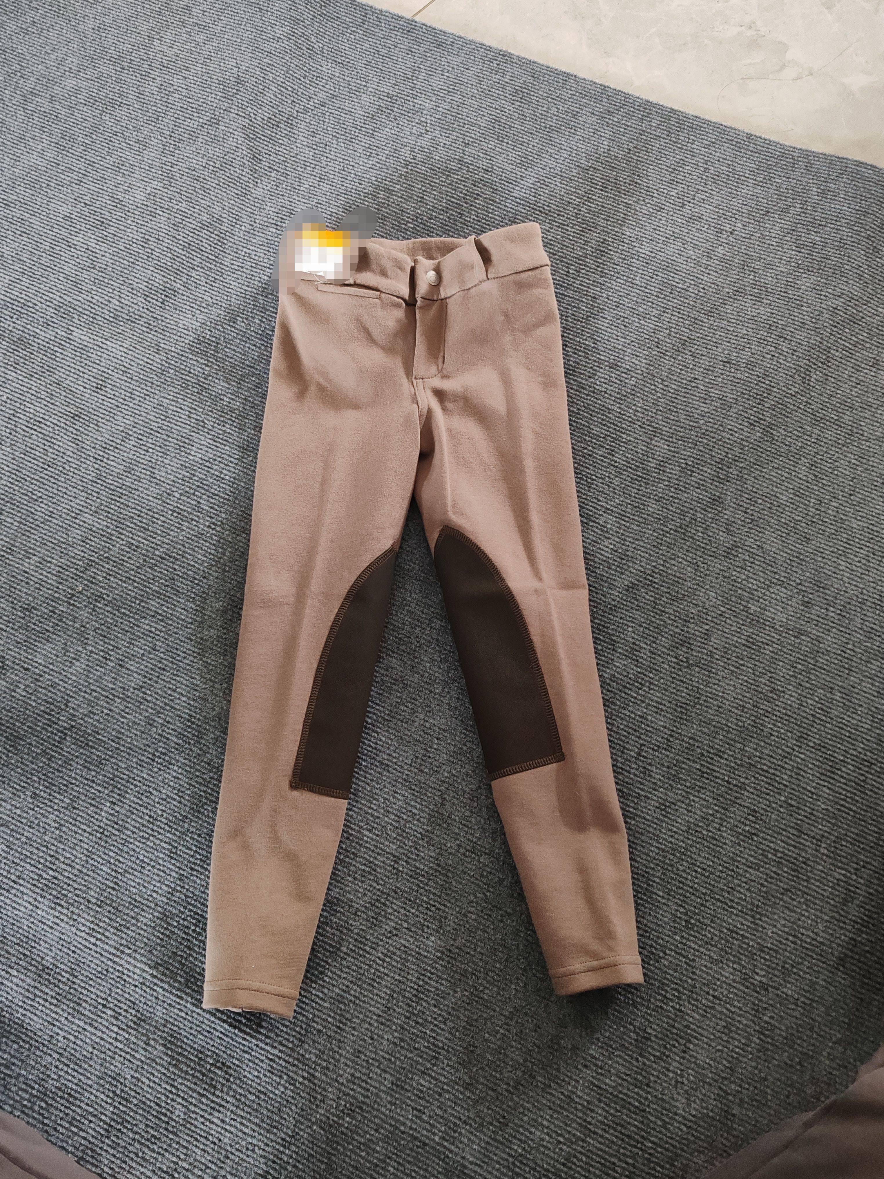 Children's equestrian pants four seasons summer thin elastic fabric boys, girls and girls riding pants disorder training competition