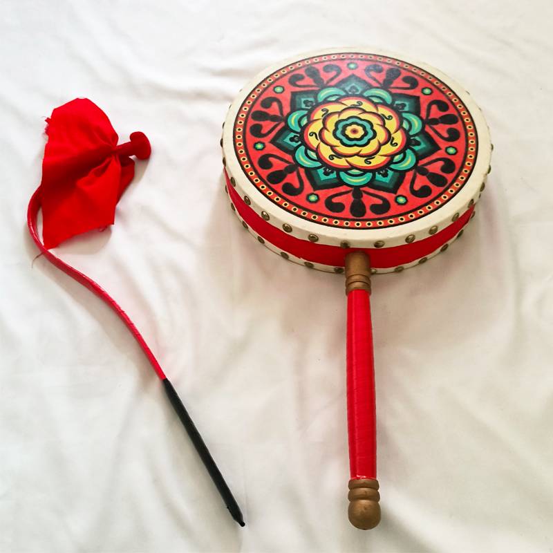 23 cm red circle + drum hammer