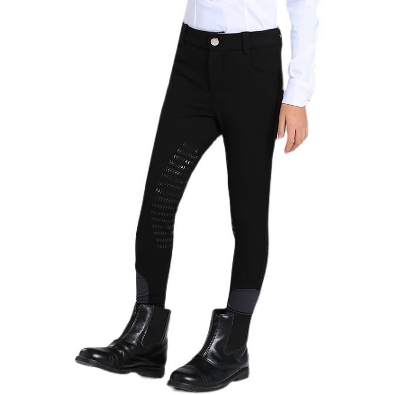 Four Seasons Equelia Silicon Pants High Blind, Anti -Smooth -resistant White Children's Pants Knight Training Horseing Server
