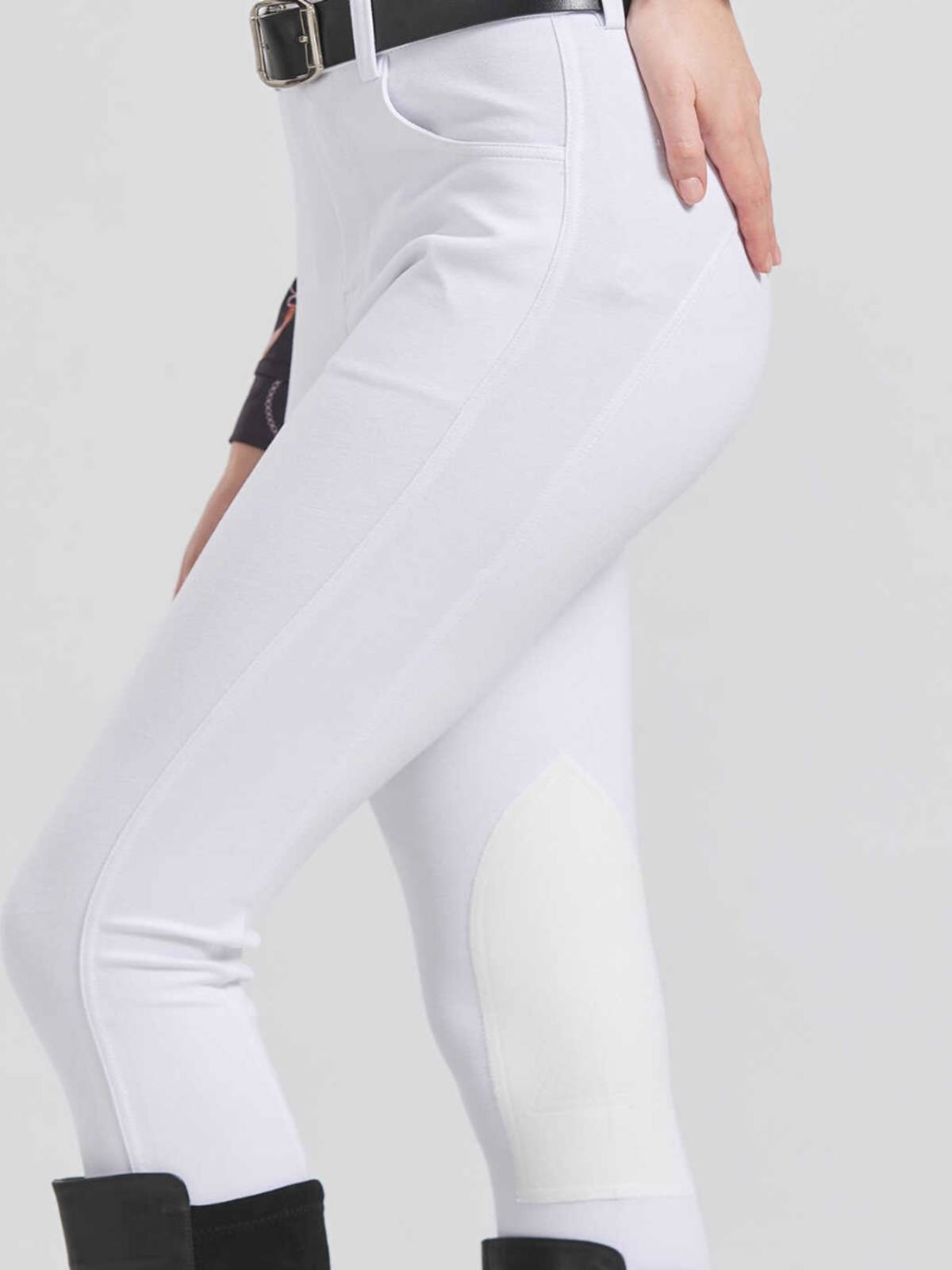 Four Seasons Horse Pants Stick Portex Pants Male and Children's Competition Training Pants Primary Equestrian Clothing