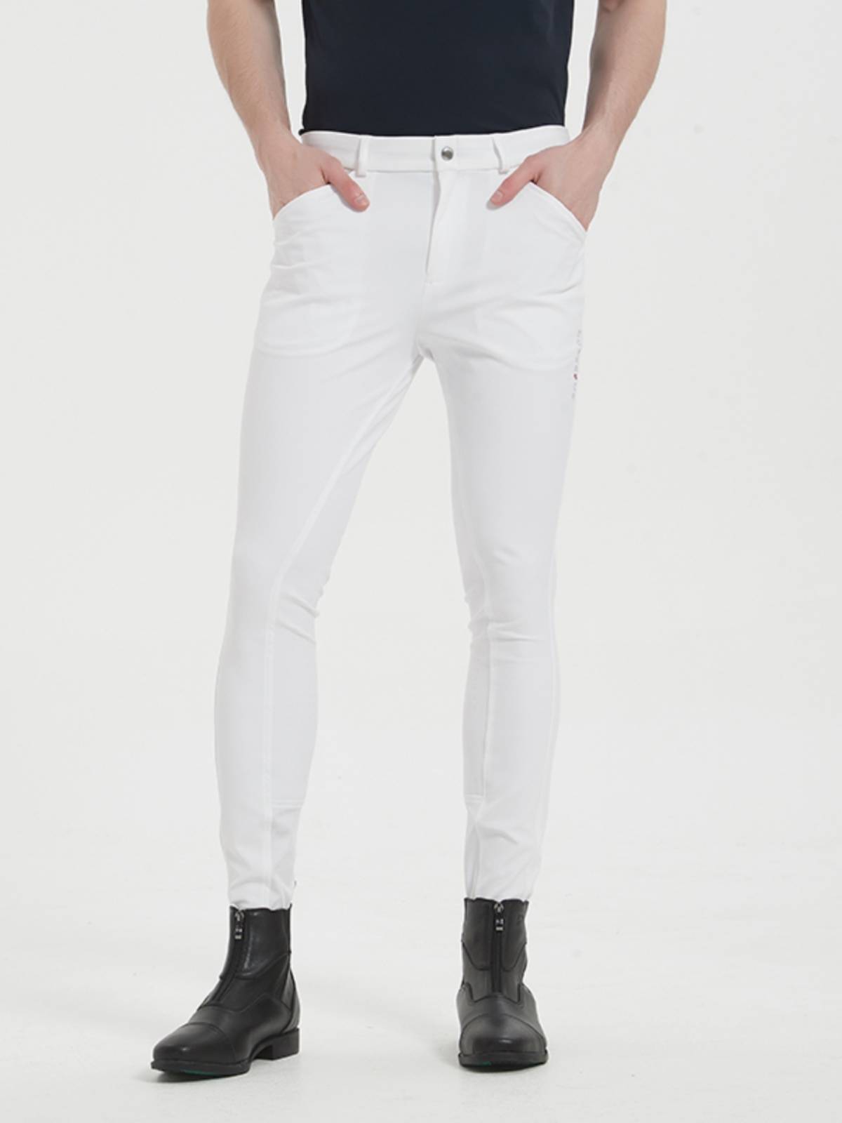 Horse2me adult half -glue horse pants men's and women's same horse pants, rider clothing equestrian sports four seasons can wear gift boxes