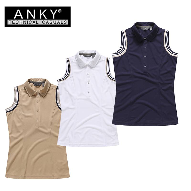 333 The Netherlands imported ANKY Summer Women's Equestrian Horse Horse Horse Sleeveless Shirt POLO Shirt Equestrian Shirt