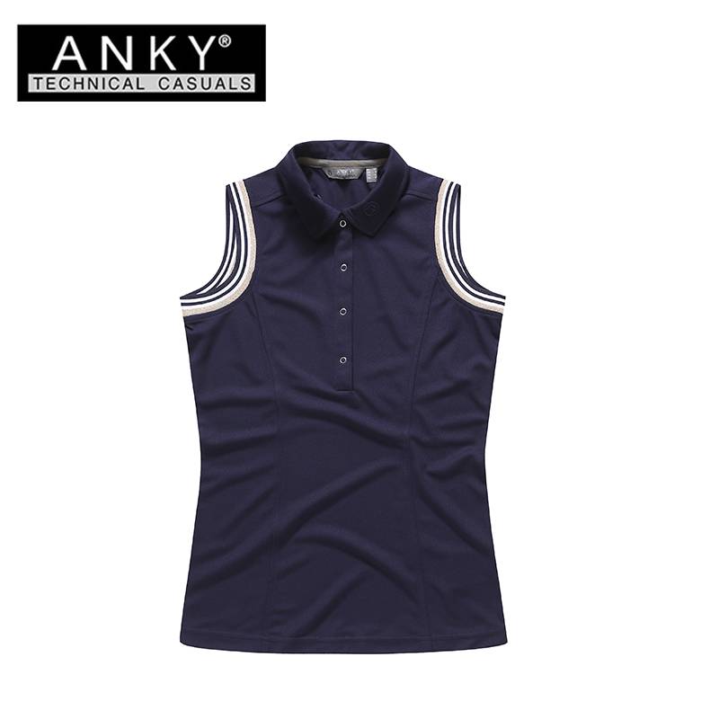333 The Netherlands imported ANKY Summer Women's Equestrian Horse Horse Horse Sleeveless Shirt POLO Shirt Equestrian Shirt
