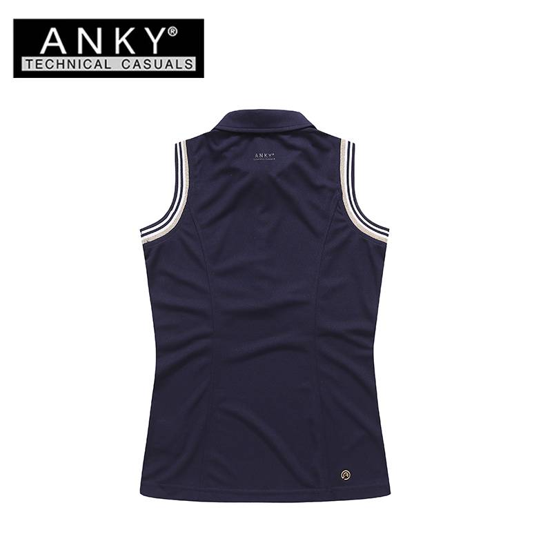 333 The Netherlands imported ANKY Summer Women's Equestrian Horse Horse Horse Sleeveless Shirt POLO Shirt Equestrian Shirt