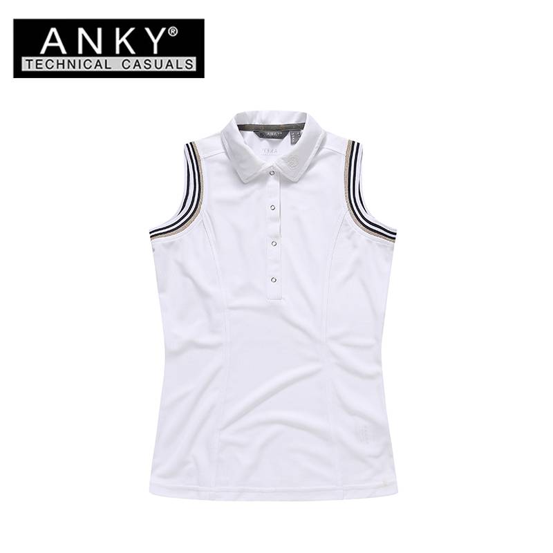 333 The Netherlands imported ANKY Summer Women's Equestrian Horse Horse Horse Sleeveless Shirt POLO Shirt Equestrian Shirt