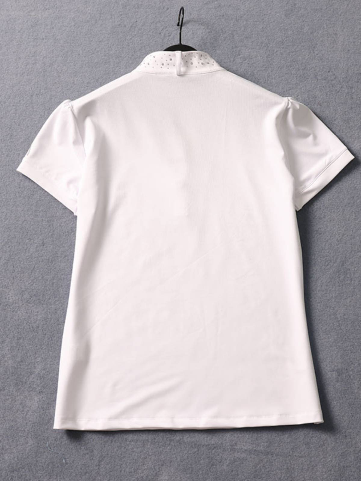 Outdoor Equestrian Equipment Elastic Speed Dry Tiestan Short -sleeved Half Disposal Limp Lalliated Link Link Line Collars C31