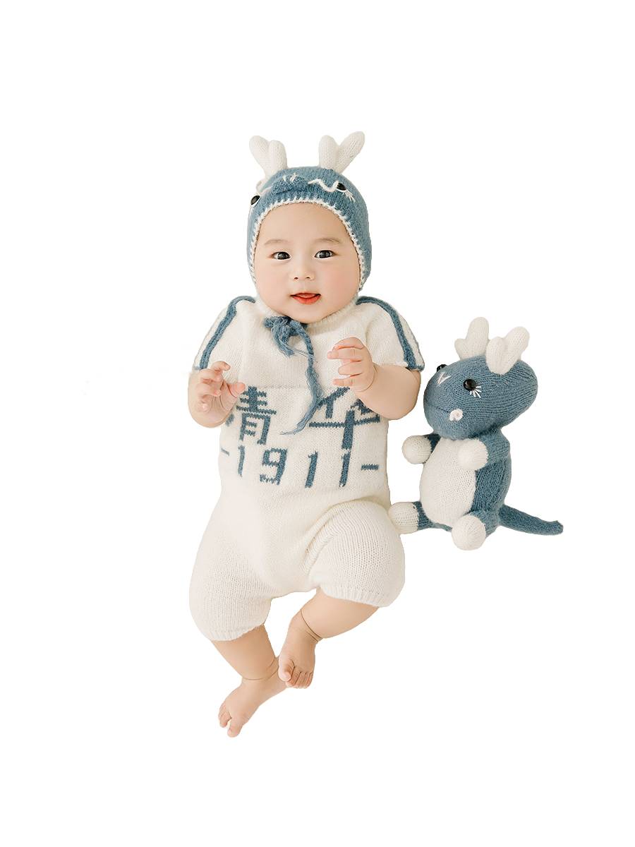 Hundred days of Zhaolong, baby clothing, leased new baby children, 100 -year -old photography props photography sofa