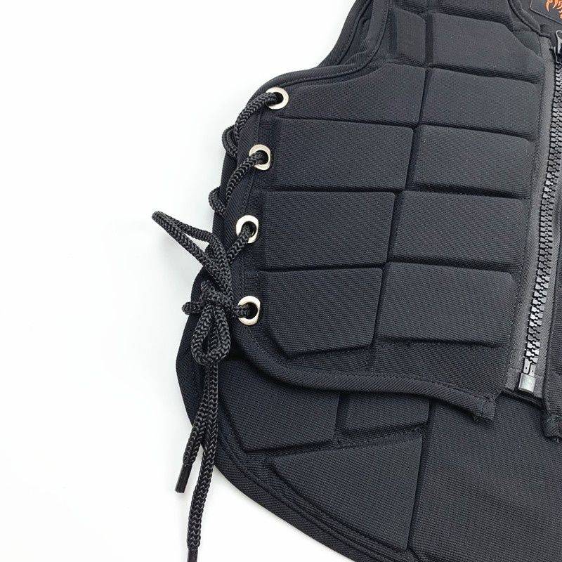 A vest for horsebacks, a secure vest, a suit for horsebacks, a suit for horses, men and women