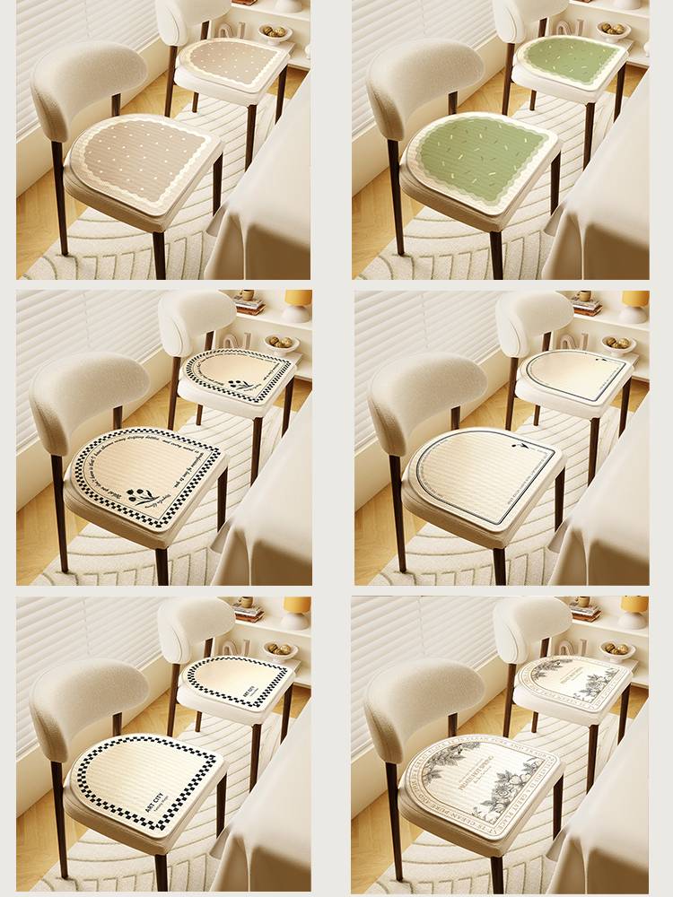 Four seasons of general-shoe-shaped mats, high-end table seat covers, smoothing pads and thick stools
