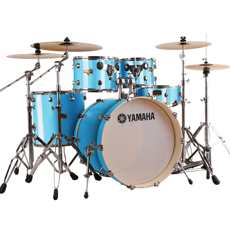 Play the 5-drum 4-drum sky blue