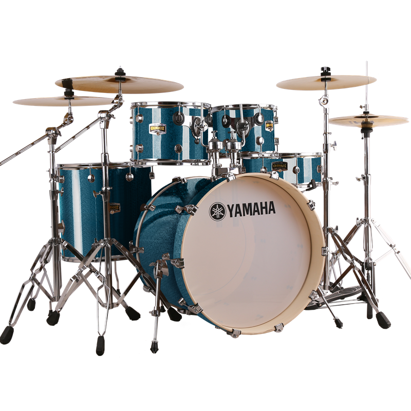 Play the 5-drum 4-star blue