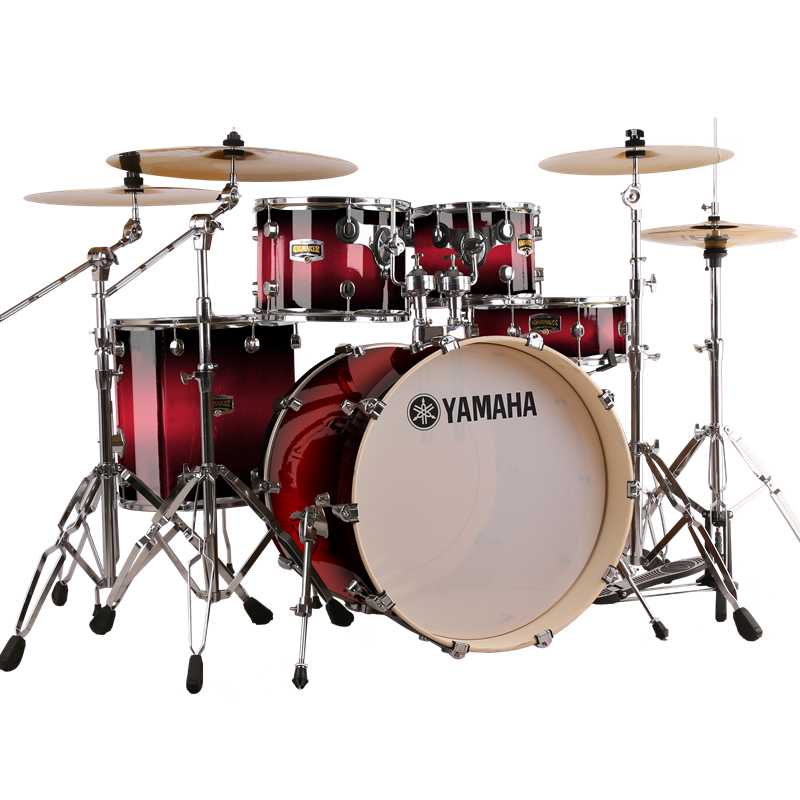 Plays the 5-drum 4-drum gradient red