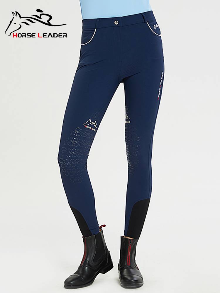 HorseLeader Equestrian Equipment Equestrian Horse Pants Female Summer Ultra -thin Silicone Anti -Sluting Knight Horse Pants