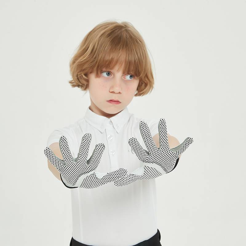 EPONA Children's Cambus Equestrian gloves youth riding sports equipment dermis silicone non -slip gloves