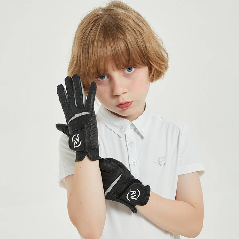 EPONA Children's Cambus Equestrian gloves youth riding sports equipment dermis silicone non -slip gloves