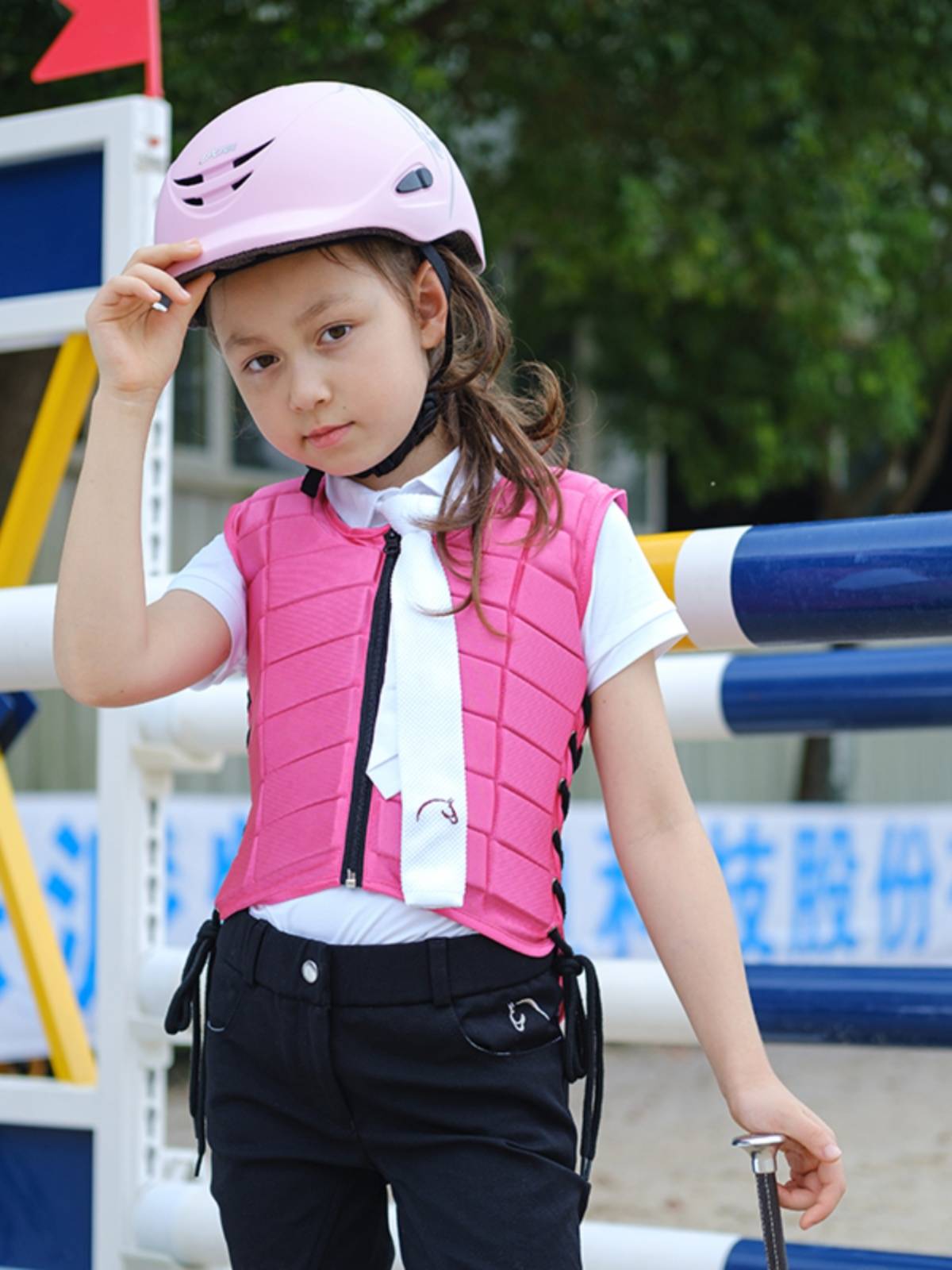 EPONA Children's Equestrian Equipment Equestrian Armor -like Light Equestrian Sports Safety Protection Anti -Cangels