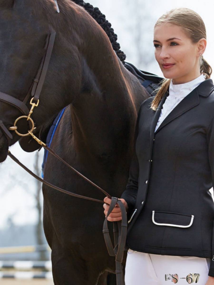 Swedish imported fabric high -bombs and breathable men's and women's equestrian jacket competition special equestrian jacket riding equipment