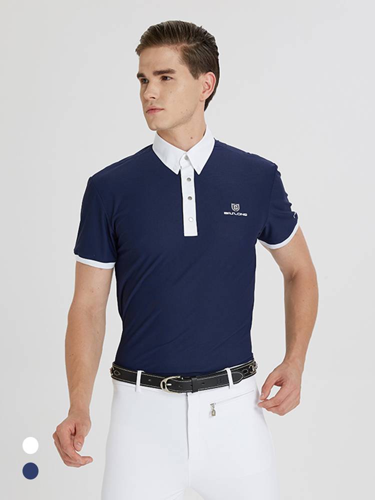Horseback short-sleeve T-shirt competition for short-sleeved and air-drying propo-shirts