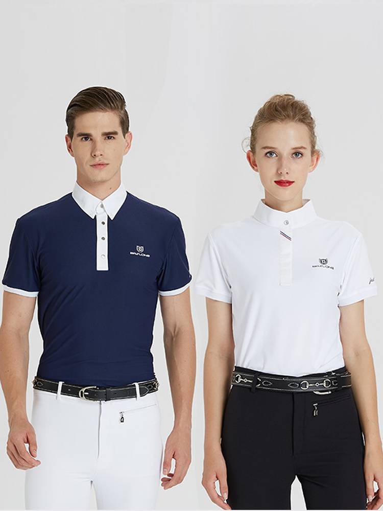 Horseback short-sleeve T-shirt competition for short-sleeved and air-drying propo-shirts