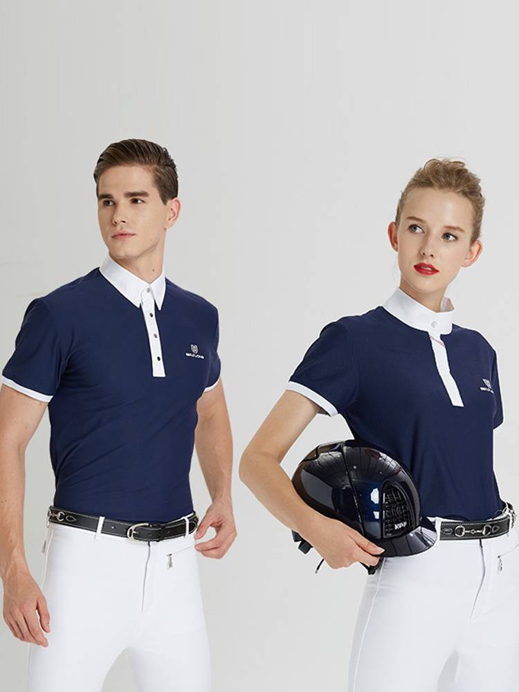 Horseback short-sleeve T-shirt competition for short-sleeved and air-drying propo-shirts
