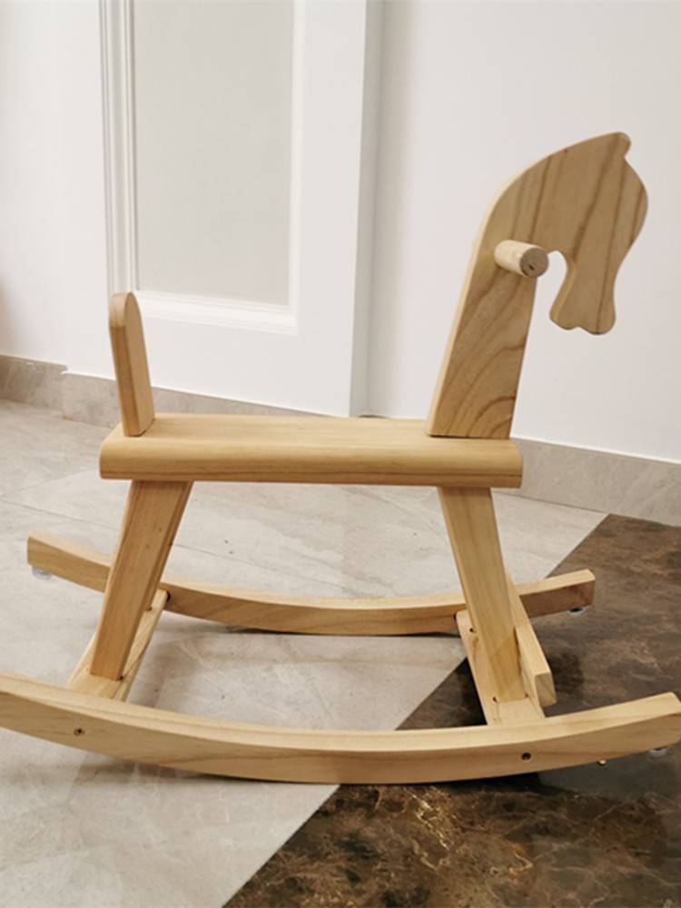 Children's Trojan Riding Horse Car Cyber Baby Toys Chair 1-3 Bianya Kindergarten Birthday Six One Gifts