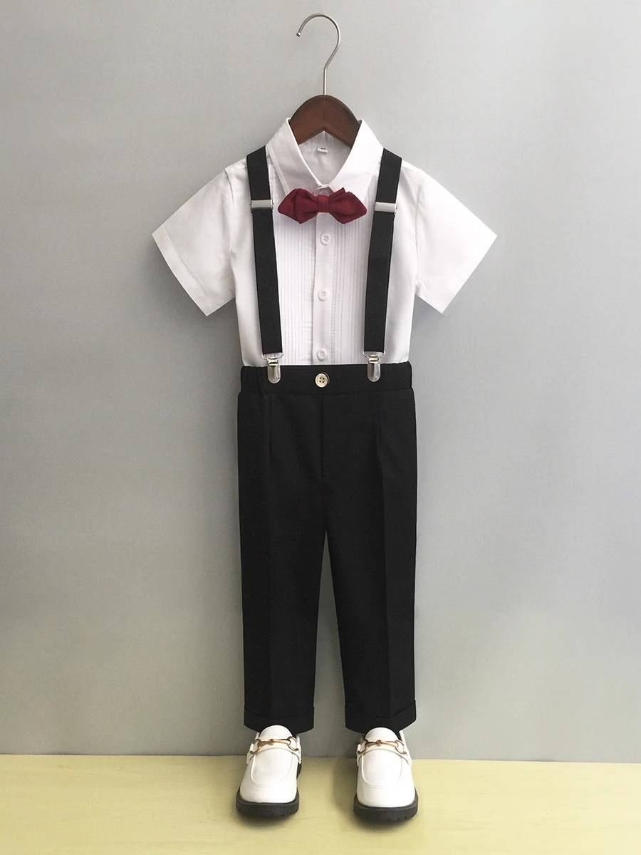 Summer boy dress host Kindergarten Graduation Photo Children's suit suit piano performance service boy