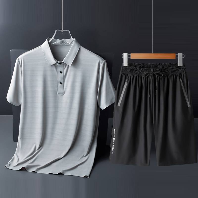 1197 Light Grey - Short Set