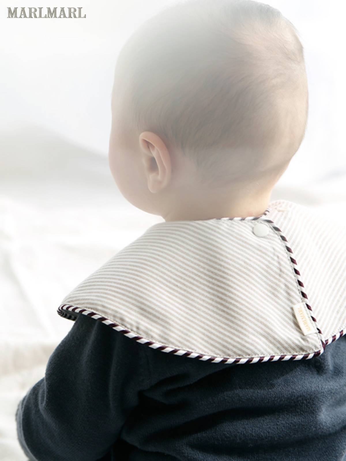 Marlmarl full moon baby bidding water towels, male gentleman's bow tie, feed milk towel DOLCE_C04