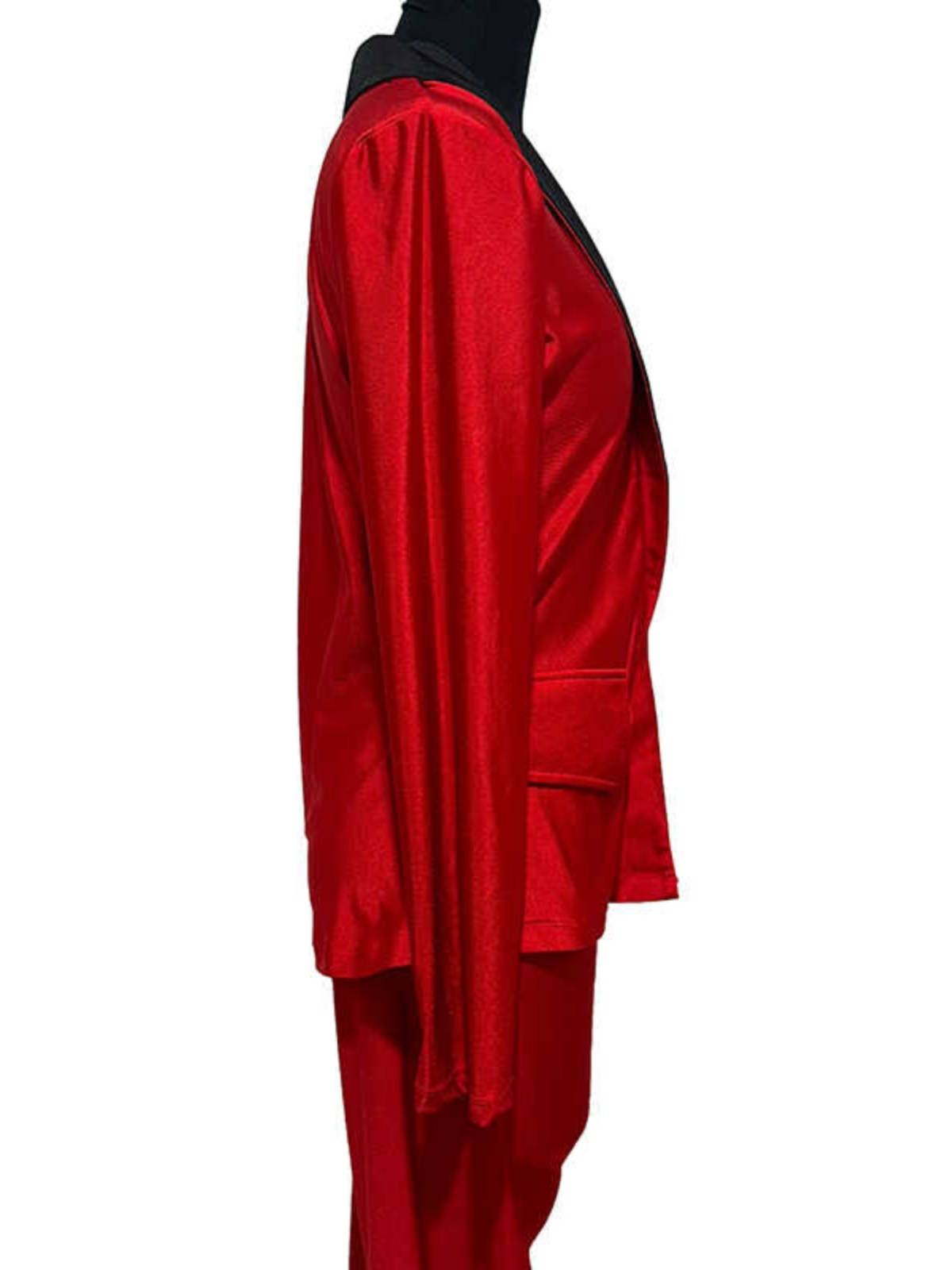 New men's Latin dance suit adult modern national labeling love dance practice table performance clothing skating clothing