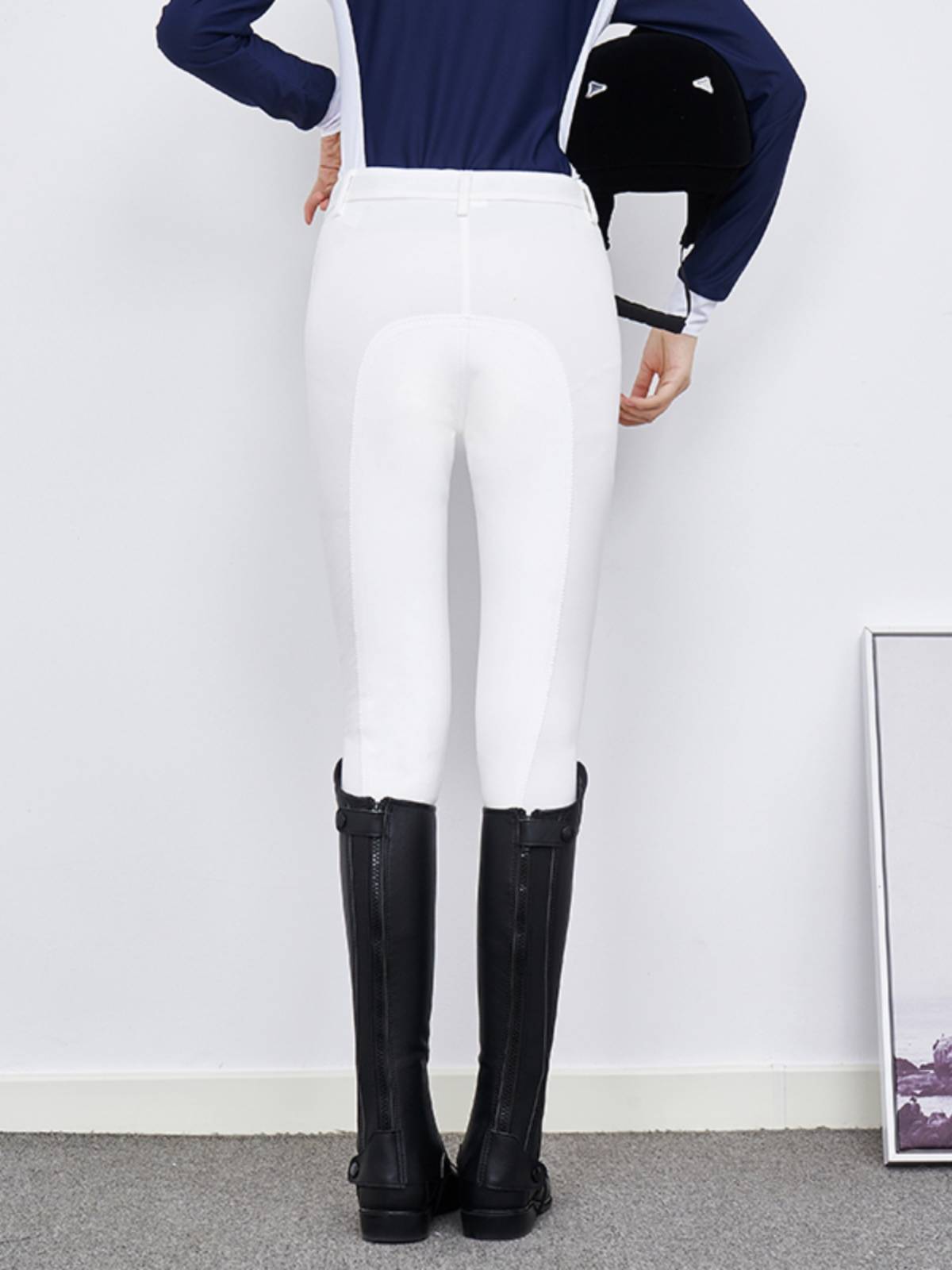 Four Seasons Equestrian Pants Professional Riding Pants Full Skin -resistant Anti -slip Men's Women and Women Campaign Pants Knight Equipment