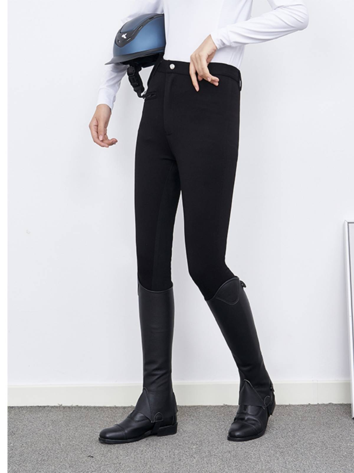 Four Seasons Equestrian Pants Professional Riding Pants Full Skin -resistant Anti -slip Men's Women and Women Campaign Pants Knight Equipment