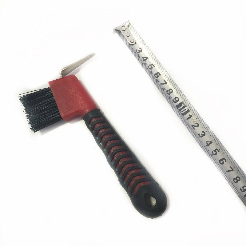 Horse hoof brush
