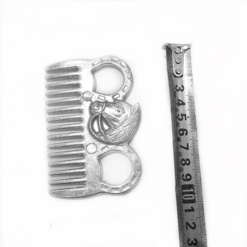 Horse-head aluminum comb
