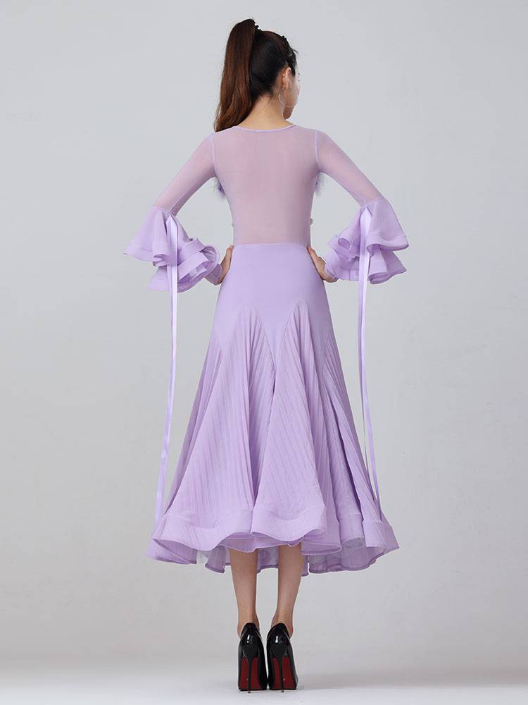 Danbao Modern Dance Dance Dance New Women's Fashion Ostrich Mao Guo Night Dance Dance Skirt Skin Skirt